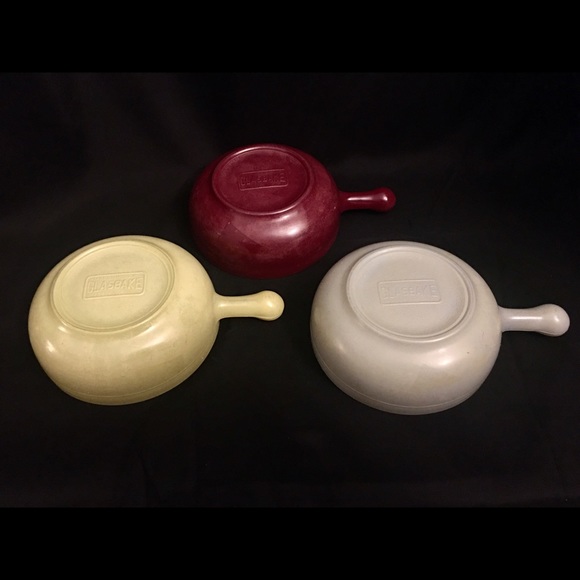 1950’s Glasbake Chili/Soup Bowls with Lug Handles - Picture 1 of 5